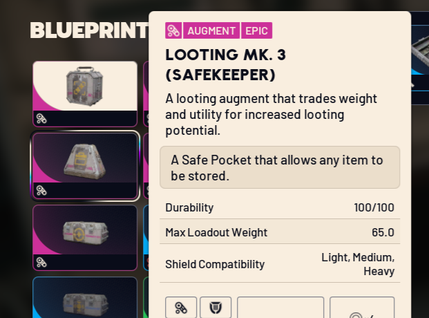 【ARC Raiders】オーグメント「セーフキーパー」の入手場所と使い道まとめ