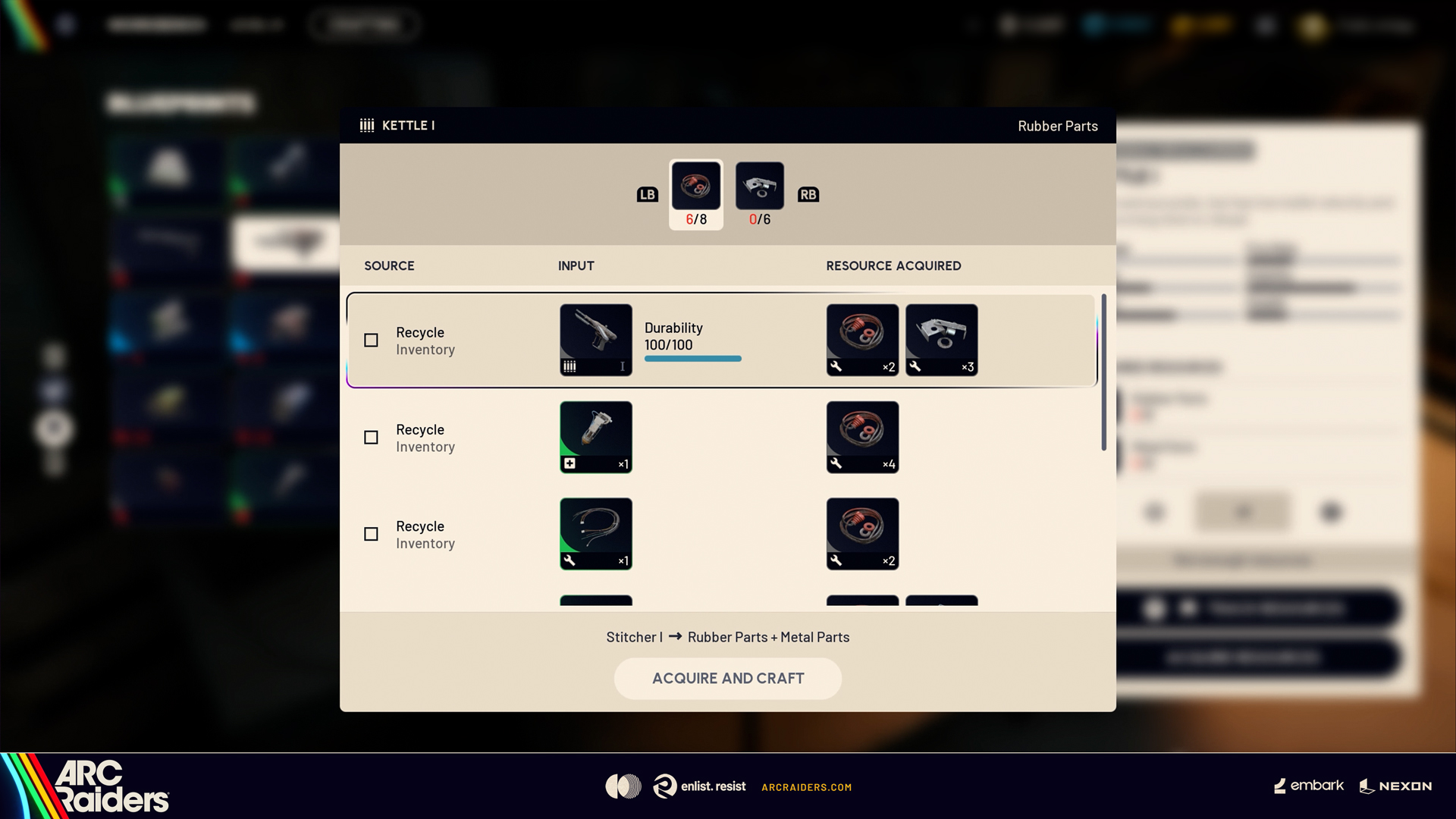 【ARC Raiders】ついにクラフトシステムが改善 ←これは地味に神アプデ