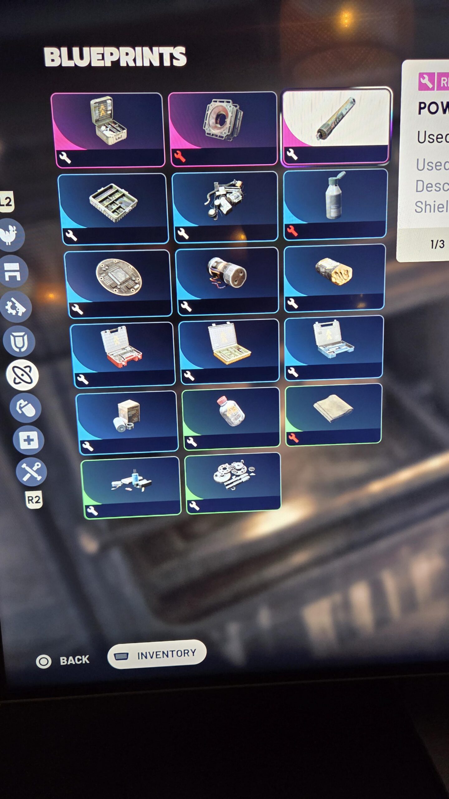 【ARC Raiders】精製機から部品が消えた？←確認したら逆に設計図が増えてたｗ