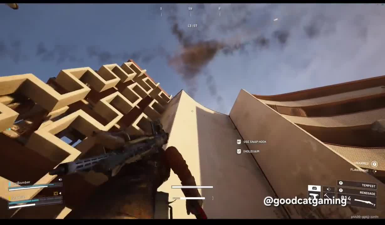 【ARC Raiders】飛行中のロケッティアにスナップフックで乗り込み、地雷まで仕掛ける神プレイ