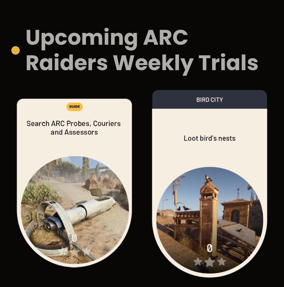 【ARC Raiders】「特定マップ条件のトライアルは廃止します」←次週は鳥の街限定です
