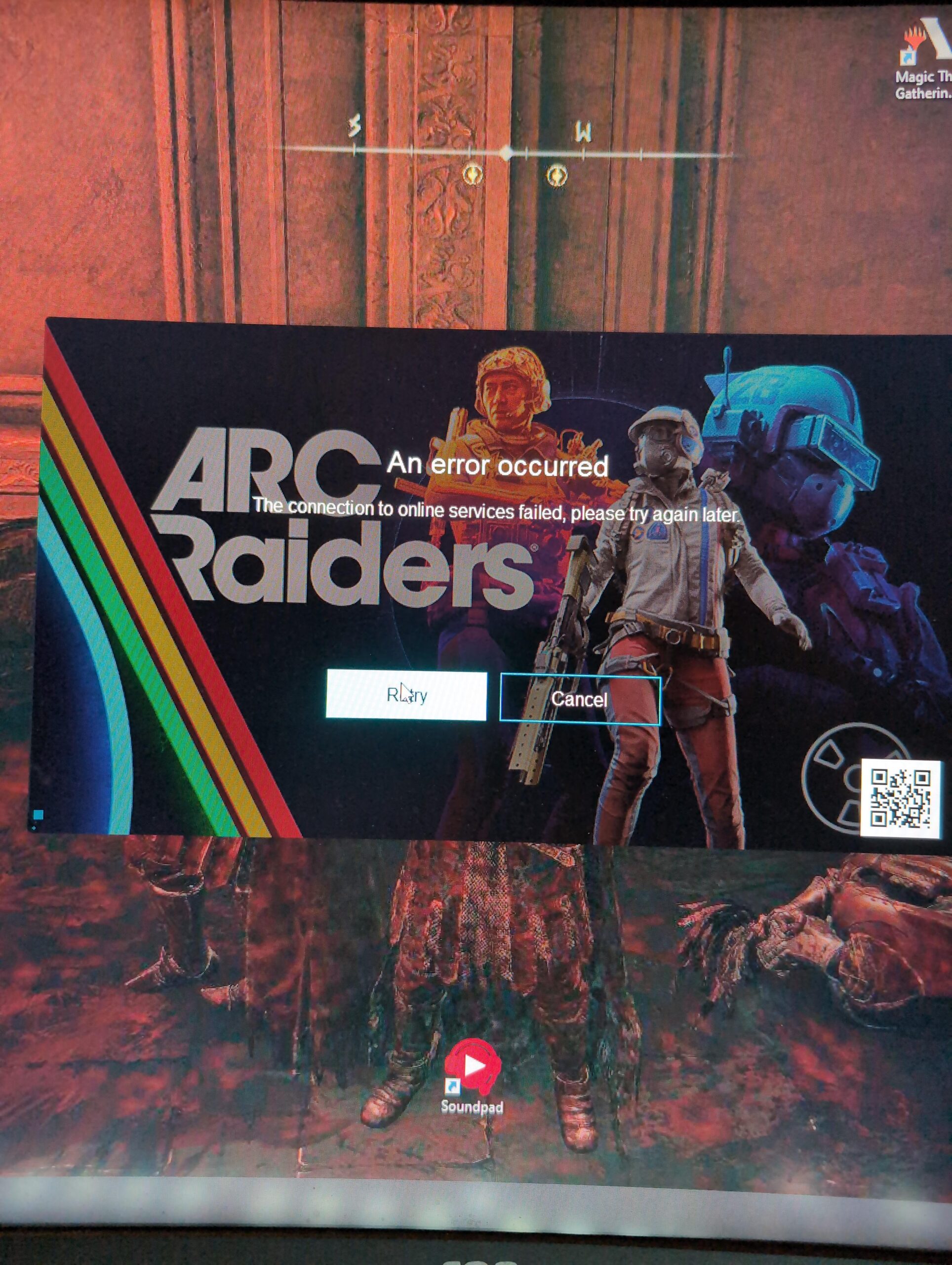 【ARC Raiders】仕事終わりに接続エラーで起動不能←Steam版はこの方法なら入れた