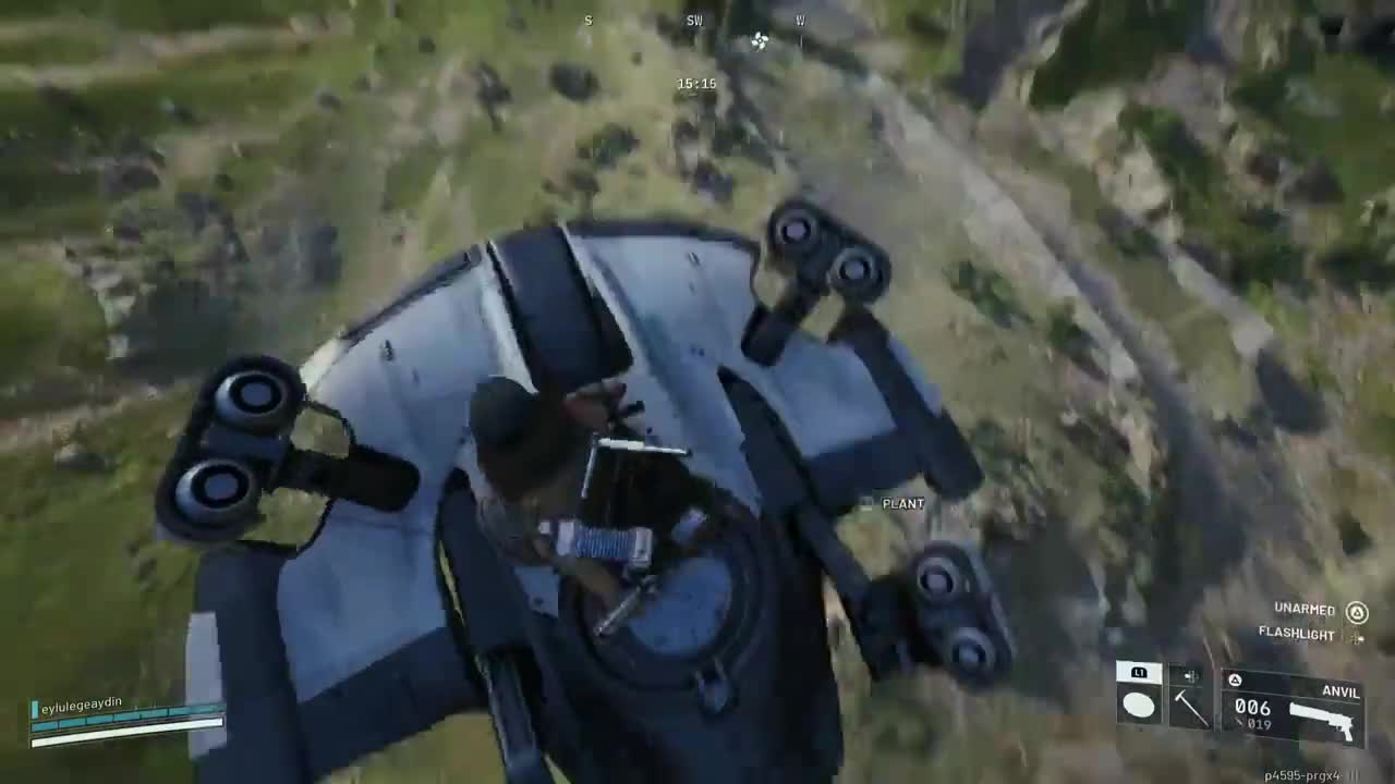 【ARC Raiders】上空の大型機械に乗れたんだけど、ここからどうやって降りるんだ？