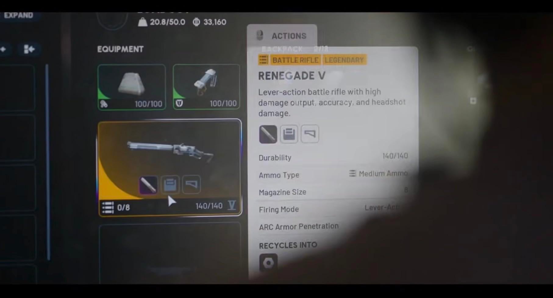 【ARC Raiders】レベル5武器、ステータス据え置きで固有MODが解放される模様