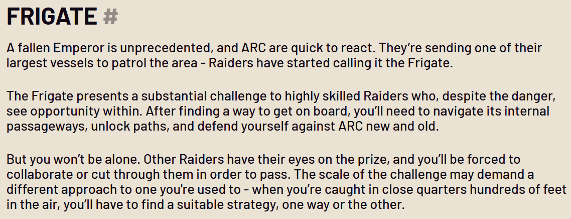 【ARC Raiders】フローズントライアルお披露目どうだった？←結局フリゲート次第になりそう