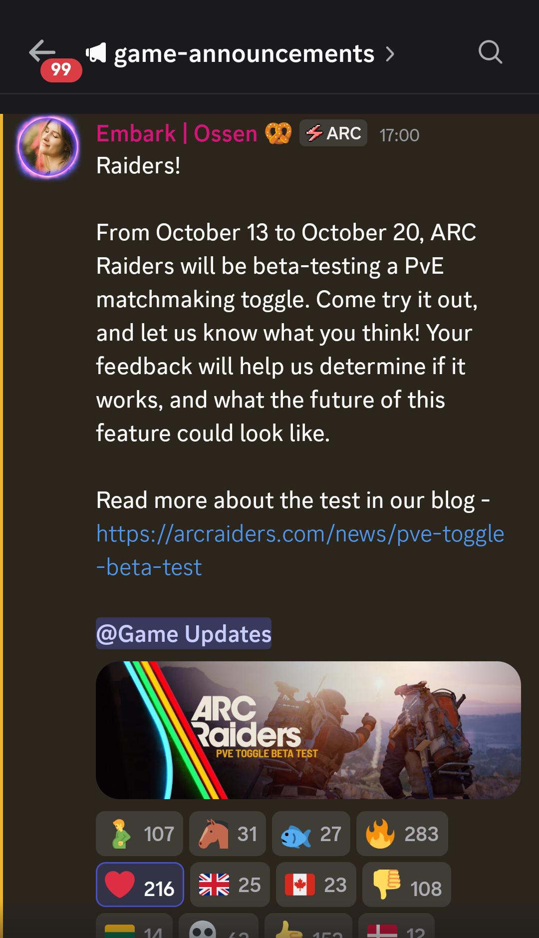【ARC Raiders】PvEマッチメイキング切替機能、10月13日からベータテスト実施へ