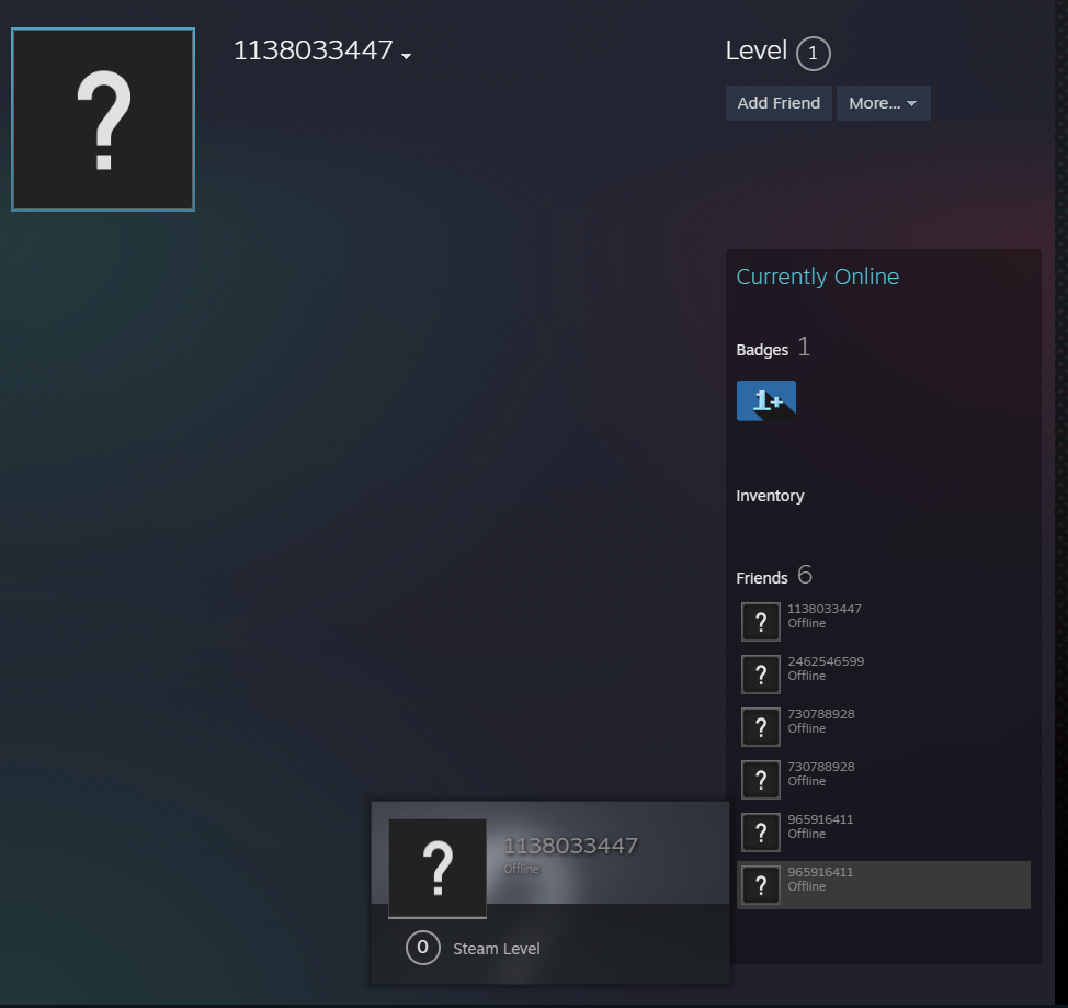 【ARC Raiders】フレンド6人まで数字名＆「？」アイコンのSteam垢、何者なのか聞いた結果…